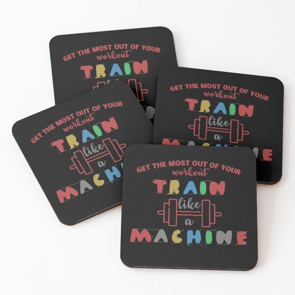 Item preview, Train Like A Machine, Get The Most Out Of Your Workout designed and sold by OrangePyramid.