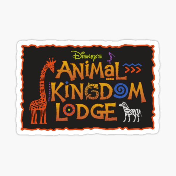 Animal Kingdom Lodge Sticker