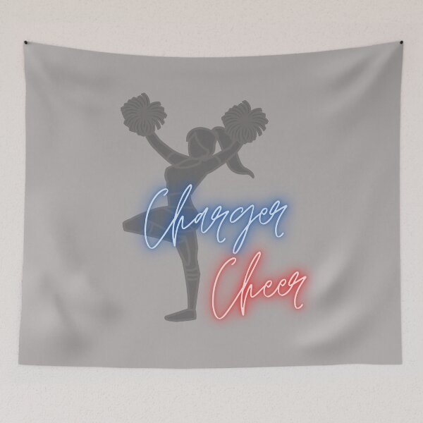 Item preview, Red and Blue...Go Chargers designed and sold by GeoTeasters.
