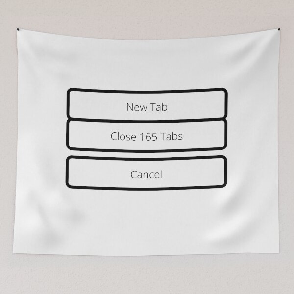 Item preview, Overthinking- close all tabs designed and sold by Bonicrazypeople.