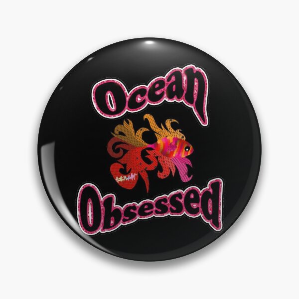 Item preview, Pink Sunset Ocean Obsessed by Heather Nafe Art designed and sold by HeatherNafeArt.