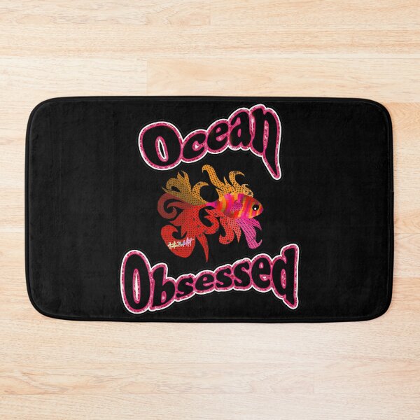 Item preview, Pink Sunset Ocean Obsessed by Heather Nafe Art designed and sold by HeatherNafeArt.