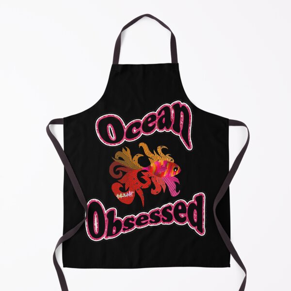 Item preview, Pink Sunset Ocean Obsessed by Heather Nafe Art designed and sold by HeatherNafeArt.