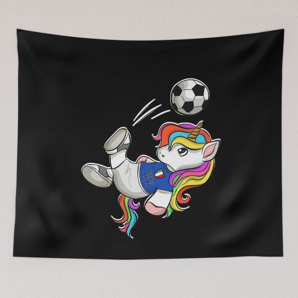 Item preview, Soccer unicorn kids Italy design designed and sold by brunsch-print.
