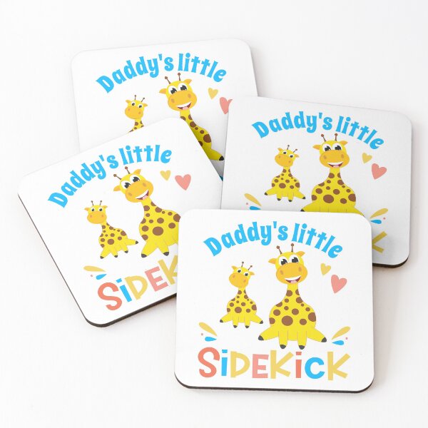 Item preview, Daddy's Little Sidekick | Giraffes family designed and sold by FabStuff.