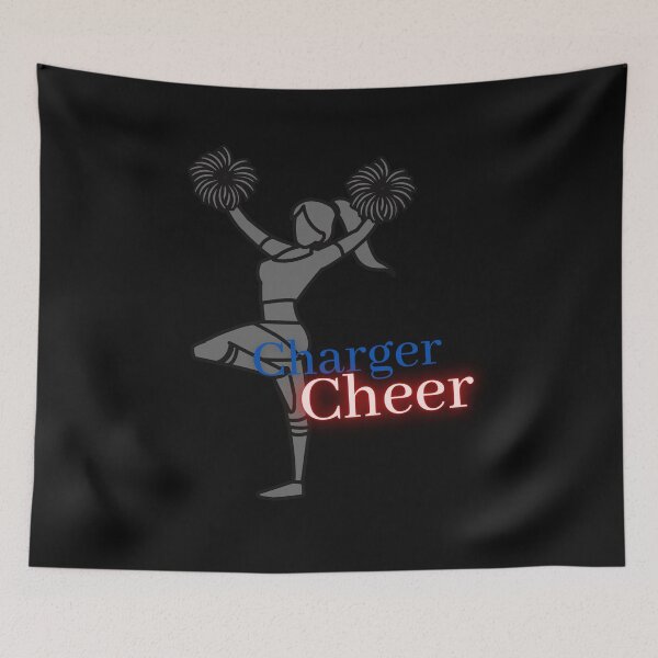 Item preview, Red and Blue...Go Chargers #CheerLife2021 designed and sold by GeoTeasters.