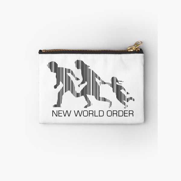 Item preview, New World Order T-Shirt Black Barcode designed and sold by ModernLogo.