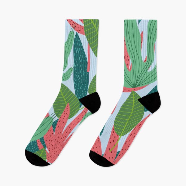 Item preview, Tropical Jungle Leaves and Abstract Nature Foliage designed and sold by JollyElephant.