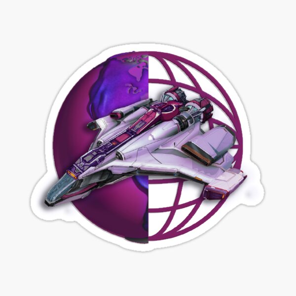 Starship fresh logo Sticker