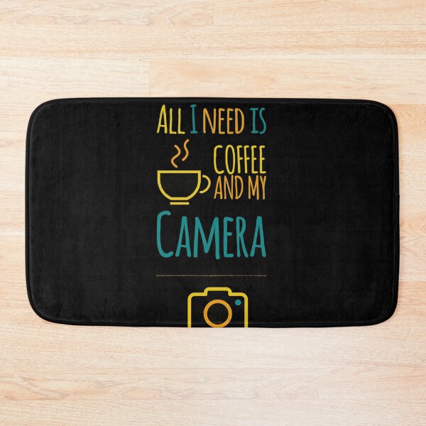 Item preview, All I need coffee and my camera designed and sold by mwebba2005.