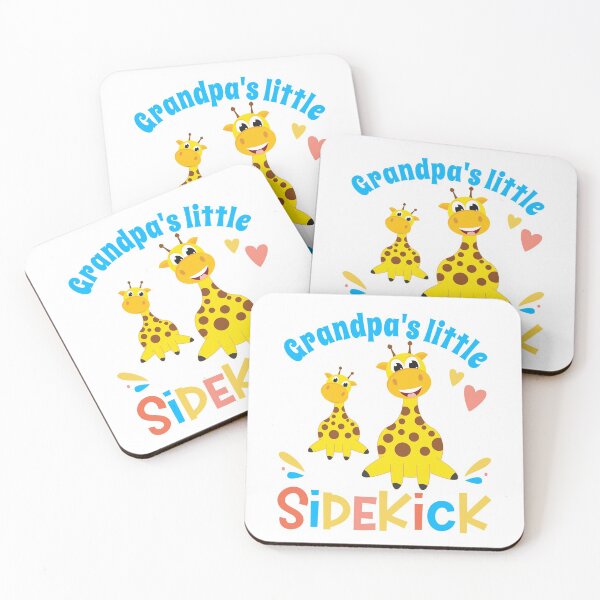 Item preview, Grandpa's Little Sidekick | giraffe family designed and sold by FabStuff.