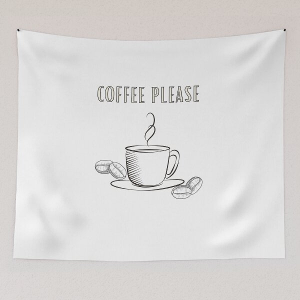 Item preview, Coffee Please! designed and sold by TrendCreations.