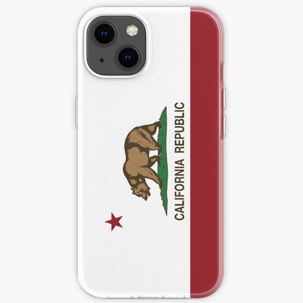 California Republic Flag iPhone Soft Case