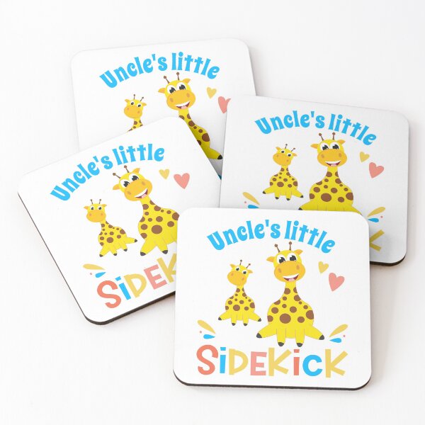 Item preview, Uncle's Little Sidekick | giraffe family designed and sold by FabStuff.