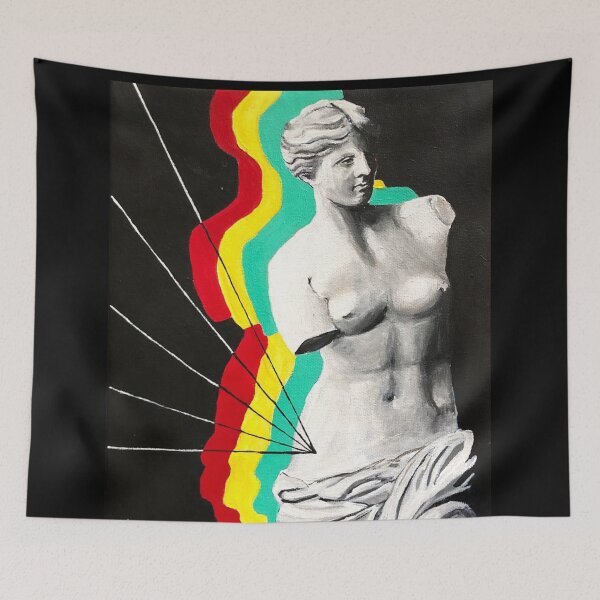 Item preview, Abstract Venus de Milo Painting designed and sold by clairemartwork.