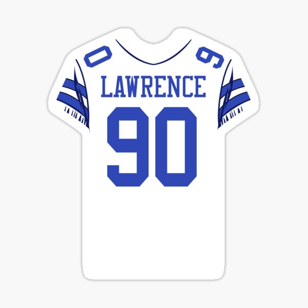 Demarcus Lawrence Away Jersey Sticker for Sale by designsheaven