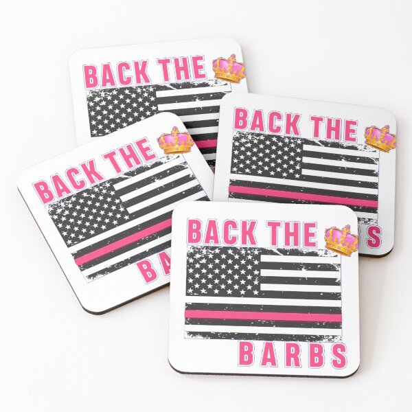 Item preview, BACK THE BARBS designed and sold by 365 Store.