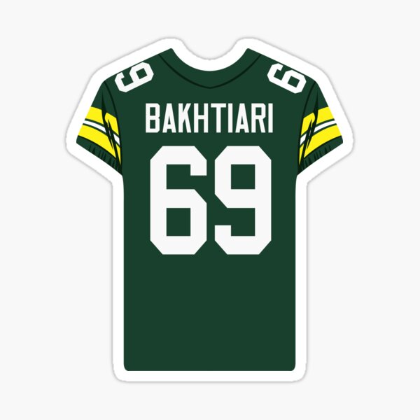 David Bakhtiari Away Jersey Poster for Sale by designsheaven