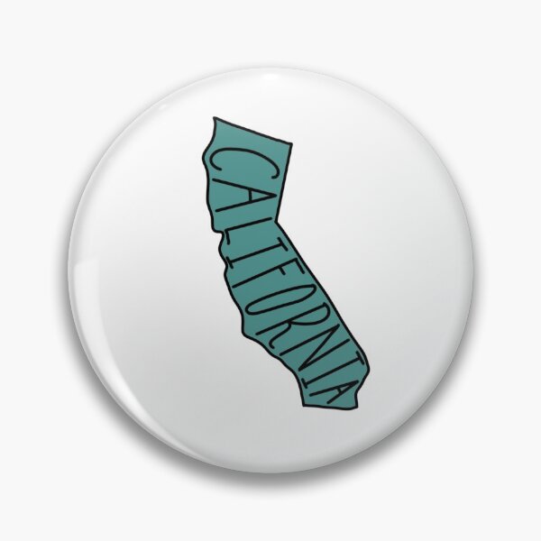 Item preview, California Map designed and sold by Mandy Stokes.