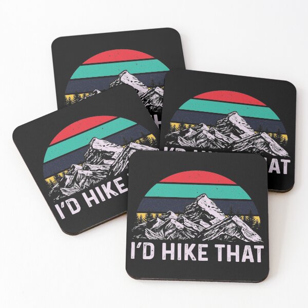Item preview, I'd Hike That - Hiking Mountain Adventures designed and sold by Peak Pine View.