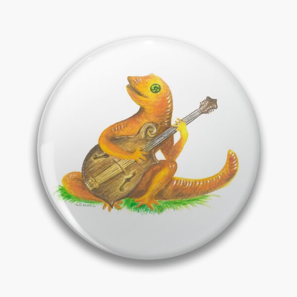 Item preview, Salamander Playing Mandolin designed and sold by Jules4424.