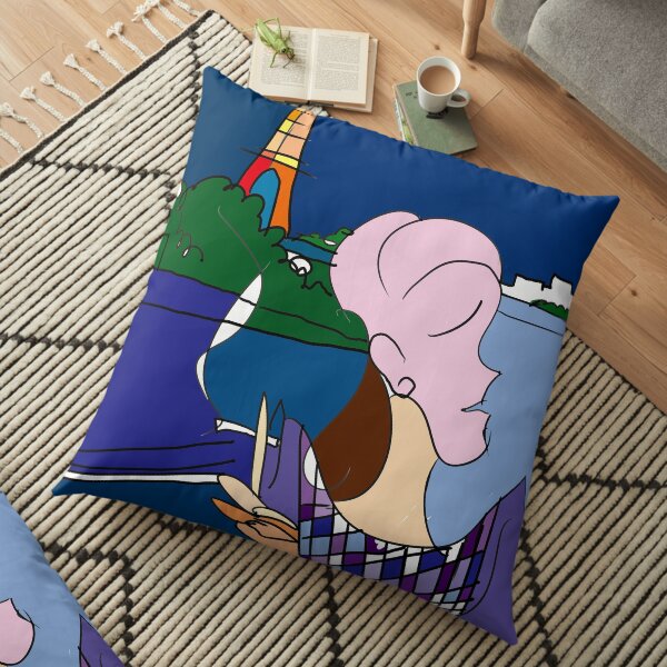 We Will Always Have Paris Floor Pillow
