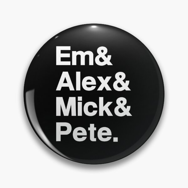 Item preview, Em & Alex & Mick & Pete designed and sold by Good-Looking Corpse.