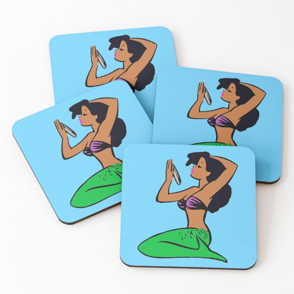 Item preview, afro latina mermaid designed and sold by Gossip Rag.