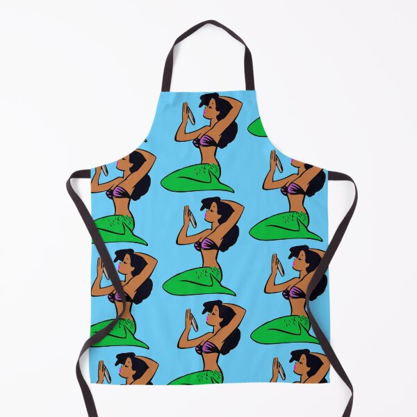 Item preview, afro latina mermaid designed and sold by Gossip Rag.