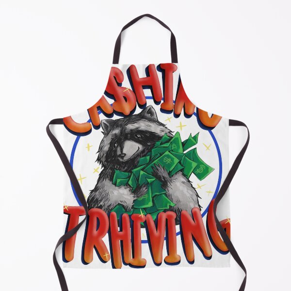 Item preview, Hustling Raccoon designed and sold by dreeazule.