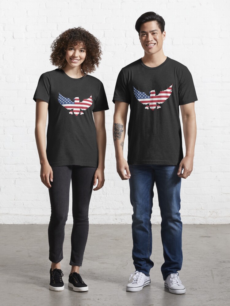 Red, White, & Blue Flying Eagle T-Shirt – Lindback Eagles