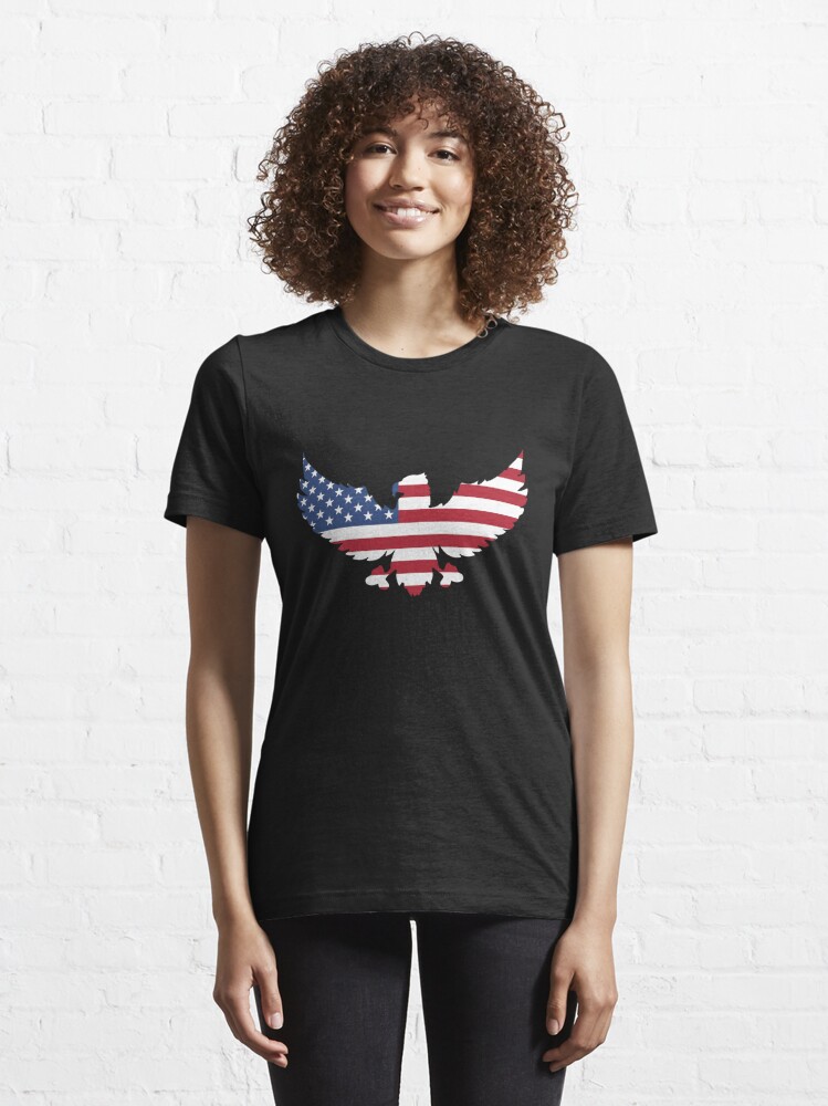 Red, White, & Blue Flying Eagle T-Shirt – Lindback Eagles