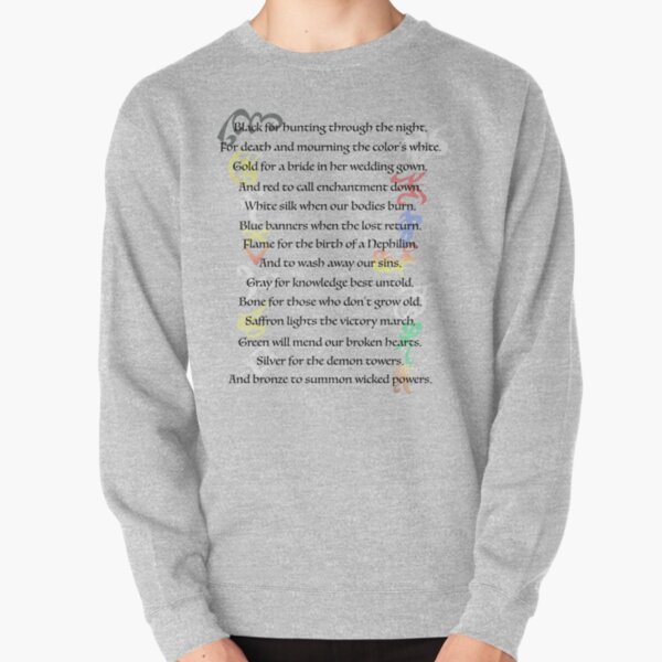 Shadowhunters Kinderreim Pullover