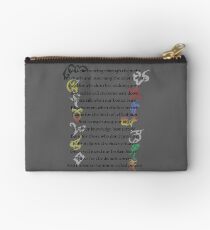 Shadowhunters Nursery Rhyme Studio Pouch