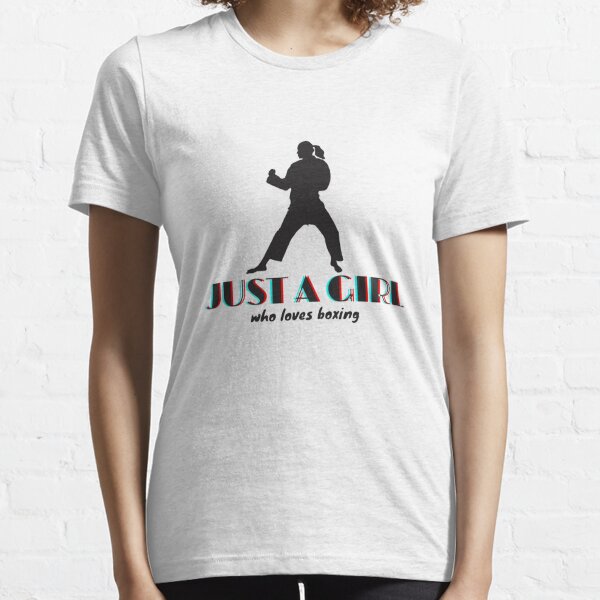 Just a girl who loves Boxing Fitted T-Shirt Essential T-Shirt