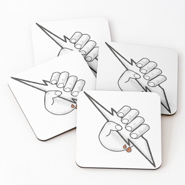 Item preview, Let´s ride Hand holding lightning designed and sold by IntrepidRiders.