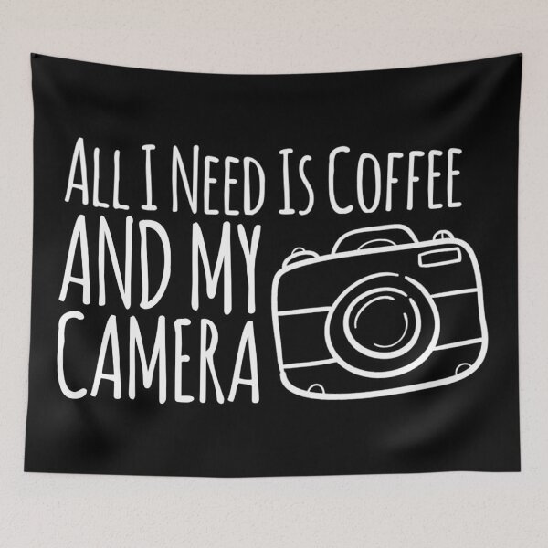 Item preview, All I Need Is Coffee And My Camera designed and sold by suver.