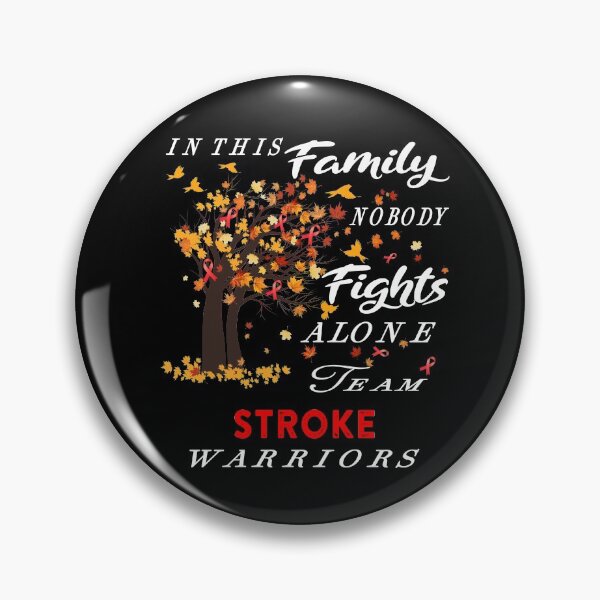 Item preview, In This Family No One Fight Alone Stroke Awareness designed and sold by radianen.
