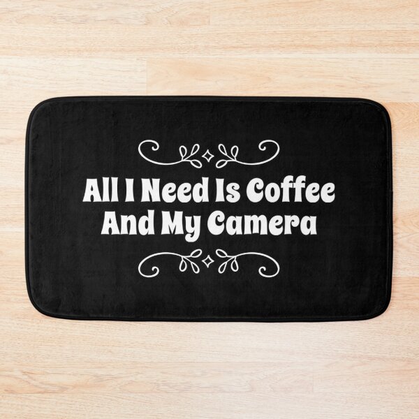 Item preview, All I Need Is Coffee And My Camera designed and sold by suver.