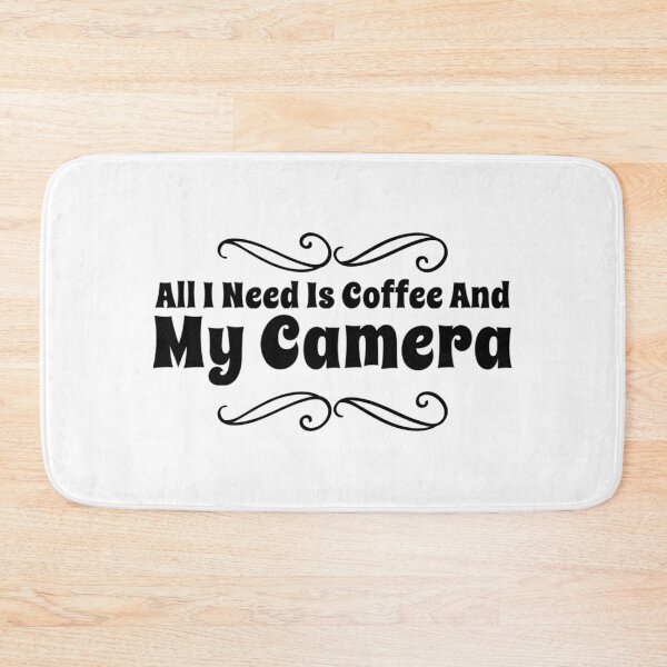 Item preview, All I Need Is Coffee And My Camera designed and sold by suver.