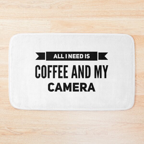 Item preview, All I Need Is Coffee And My Camera designed and sold by suver.