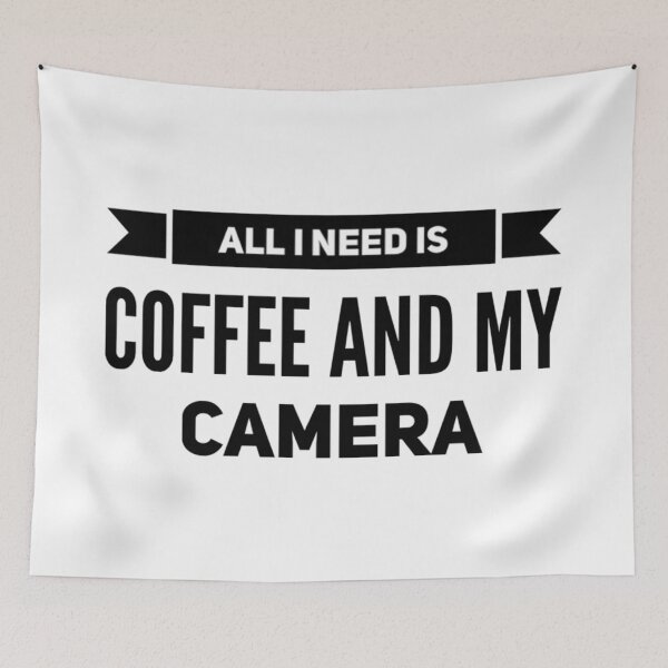 Item preview, All I Need Is Coffee And My Camera designed and sold by suver.