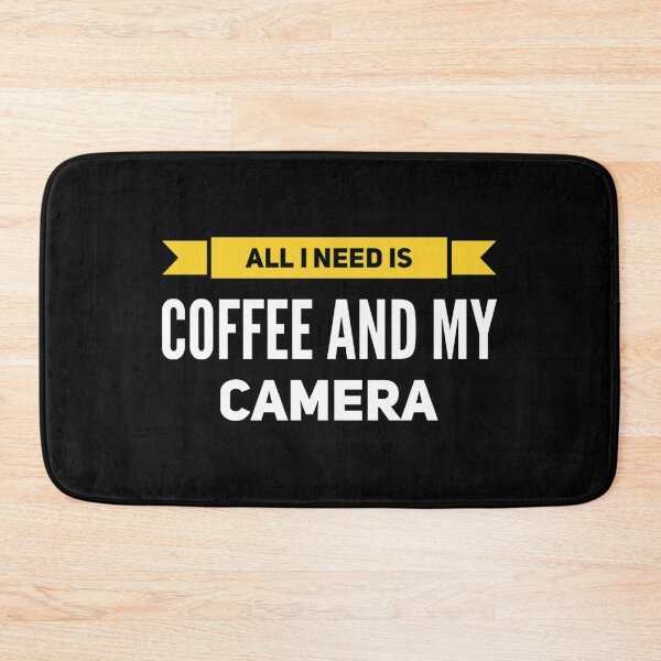 Item preview, All I Need Is Coffee And My Camera designed and sold by suver.