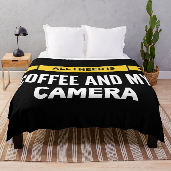 Item preview, All I Need Is Coffee And My Camera designed and sold by suver.