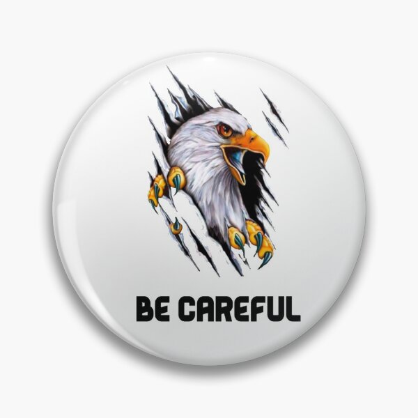 Item preview, Be careful Design of an eagle tearing a T-shirt designed and sold by coolt-sherit.