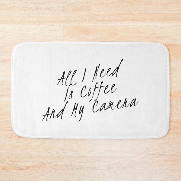 Item preview, All I Need Is Coffee And My Camera designed and sold by suver.