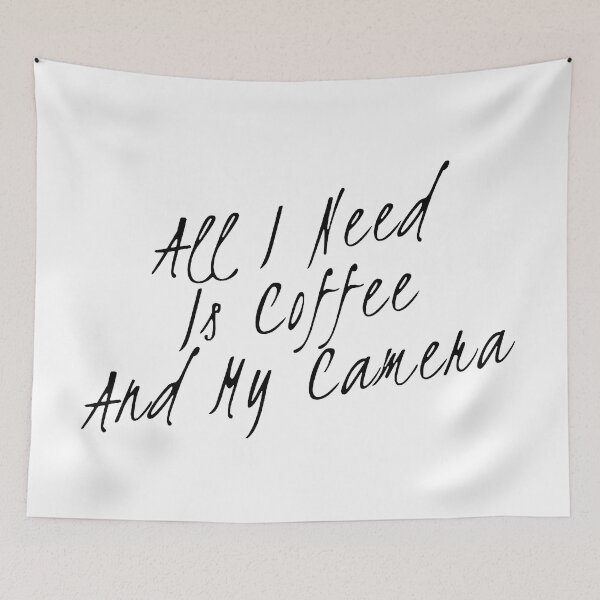 Item preview, All I Need Is Coffee And My Camera designed and sold by suver.