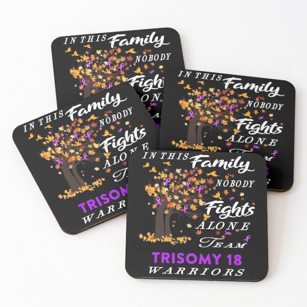 Item preview, In This Family No One Fight Alone Trisomy 18 Awareness designed and sold by radianen.