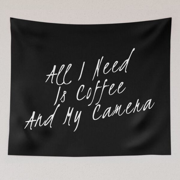 Item preview, All I Need Is Coffee And My Camera designed and sold by suver.