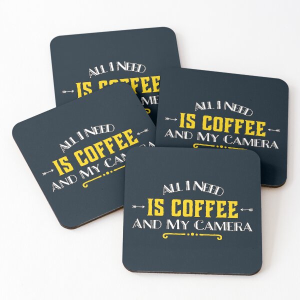 Item preview, All I Need Is Coffee And My Camera designed and sold by suver.